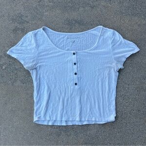 American Eagle Cropped Tee